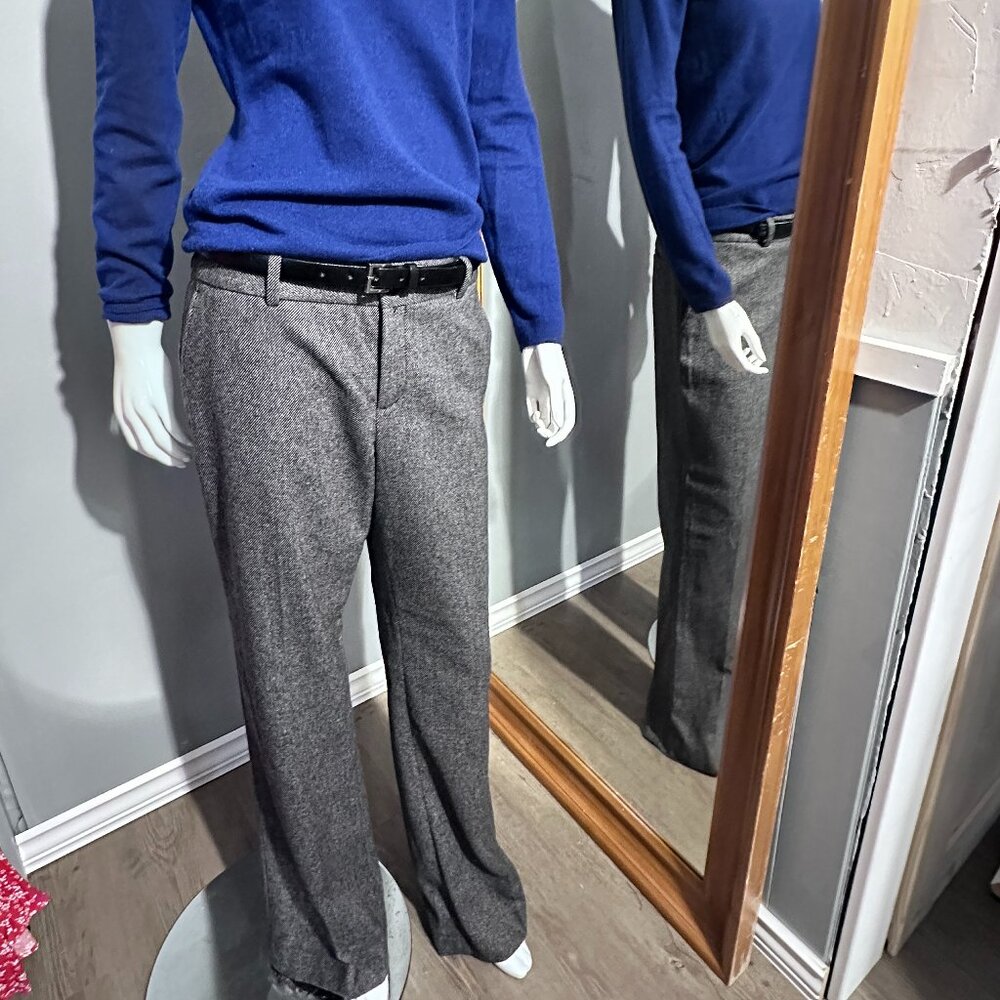 Banana Republic Martin Fit Wool Trousers Worn Once Size 8